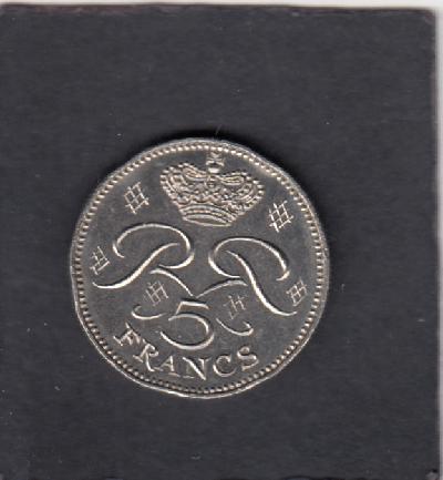 Beschrijving: 5 Francs REINIER  Rim damage